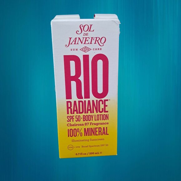 Sol de Janeiro Rio Radiance Sunscreen SPF 50 Lotion Cheirosa 87 FINAL PRICE - Picture 1 of 6